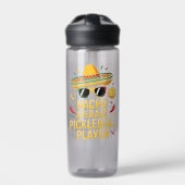Gewone Pickleball Speler Waterfles (Voorkant)