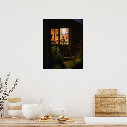 Gewone Poster van het menselijk leven (Keuken)