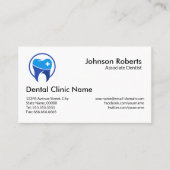 Gewone Professionele Tandheelkundige kliniek tanda Visitekaartje (Voorkant)