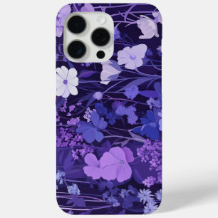 Gewone rode sierplant 🌸 donkere achtergrond iPhone 15 pro max hoesje