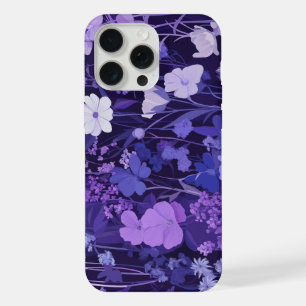 Gewone rode sierplant 🌸 donkere achtergrond iPhone 15 pro max case