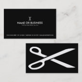 gewone schaar visitekaartje (Voorkant / Achterkant)