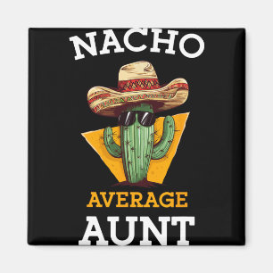 Gewone Tante Mexicaanse Tante Grappige Familie Cin Magneet