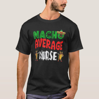 Gewone verpleegster Dabbing Tacos Cinco De Mayo T-shirt