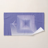 Gewone vierkante bloem bad handdoek (Handdoek)