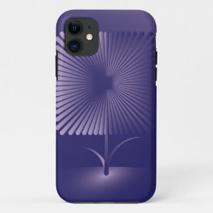 Gewone vierkante bloem iPhone 11 hoesje