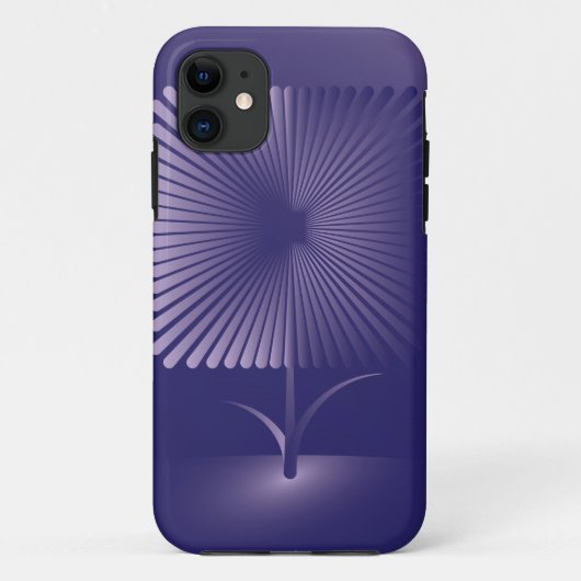 Gewone vierkante bloem Case-Mate iPhone case (Achterkant)