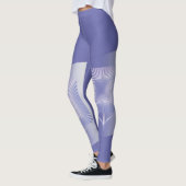 Gewone vierkante bloem leggings (Links)