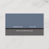 gewone Visitekaartjes (Achterkant)