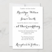 Gewone Wit-Russische weddenschappen Magnetische Uitnodiging (Voorkant)