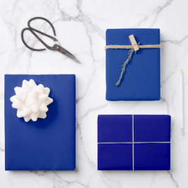 Gewone Zeelucht Resolutie Blauwe Tinten 3 Tinten Inpakpapier Vel