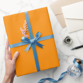 Gewone Zonsondergang Bliss Oranje Kleurschakering  Cadeaupapier