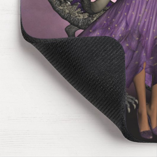 Gewonnen door de draak muismat (Hoek)