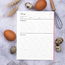 Gewonnen geadresseerde met notities Modern Roze Le