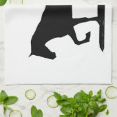 gewonnen paard keukenhanddoek (Gevouwen)
