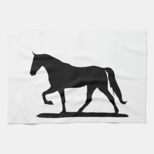 gewonnen paard keukenhanddoek