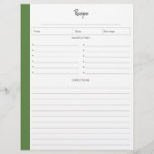 Gewonnen pagina's in briefvorm | Tropisch (Voorkant)