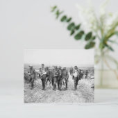 Gewonnen soldaten uit de Eerste Wereldoorlog (19 j Briefkaart (Staand voorkant)