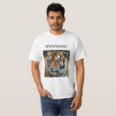 Gewonnen! Tijger T-Shirt (Voorkant volledig)