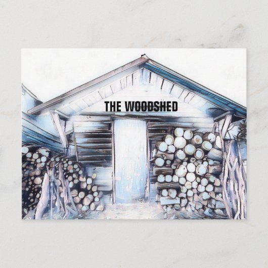 GEWOODSHED ART Briefkaarten (Voorkant)