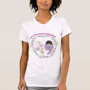 Gewoon 2 Introverte Mensen Die Een Grappig Boekenw T-shirt