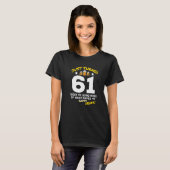 Gewoon 61 bier Drink 61 september Drink G T-shirt (Voorkant volledig)
