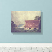 Gewoon aan het lijven canvas afdruk (Insitu (Houten vloer))