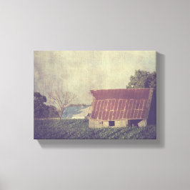 Gewoon aan het lijven canvas afdruk