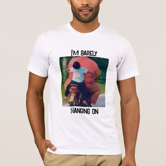 Gewoon aan het lijven t-shirt (Voorkant)