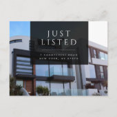 Gewoon aangeboden modern Briefkaart onroerend goed (Voorkant)