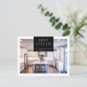 Gewoon aangeboden modern Briefkaart onroerend goed (Staand voorkant)