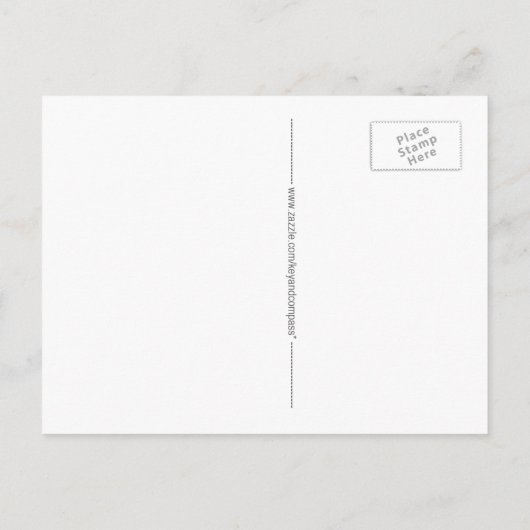 Gewoon adem - Rozen Briefkaart (Achterkant)