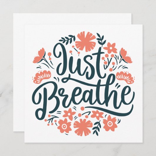 Gewoon ademen (Voorkant / Achterkant)