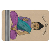 Gewoon ademen (flexibele magneet) magneet (Horizontaal)