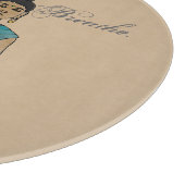 Gewoon ademen Kalmerende Zittende Boeddha Charcute Snijplank (Hoek)