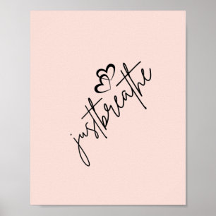 Gewoon ademen poster