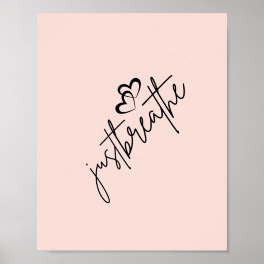 Gewoon ademen poster (Voorkant)