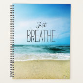 Gewoon Ademhalen op het Strand Planner (Voorkant)