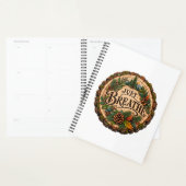 Gewoon Ademhalen Rustieke Bos Hardcover Notitieboe Planner (Display)