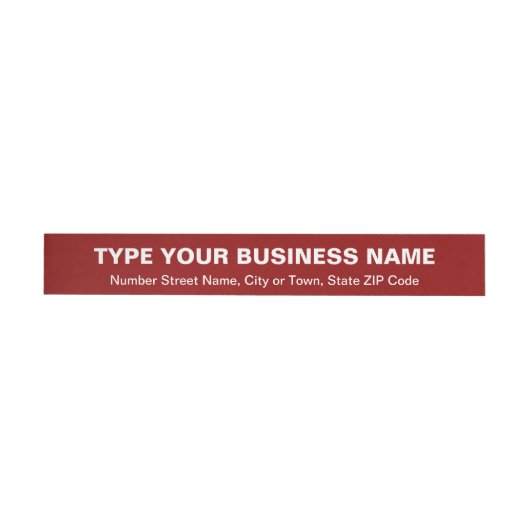 Gewoon adres van Red Business Return-software (Individueel)