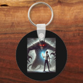 Gewoon Afbeelding-onverzettelijk vertrouwen Sleutelhanger (Voorkant)