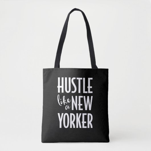 Gewoon als een New Yorker canvas tas (Voorkant)