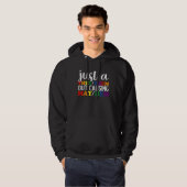 Gewoon als ze ze naar buiten brengen, kan ze hem hoodie (Voorkant volledig)