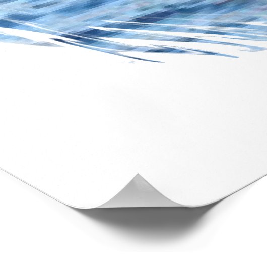 Gewoon anker 20X20 Poster (Hoek)