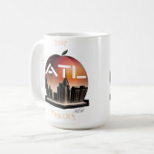 Gewoon ATL Perzik Koffiemok (Voorkant links)