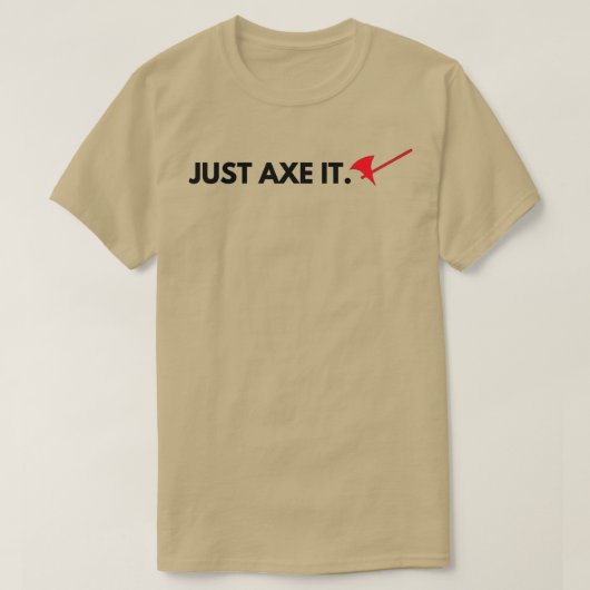 Gewoon Ax it Roleplay Tabletontwerp 1 T-shirt (Design voorkant)