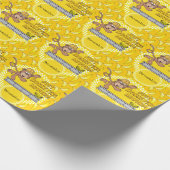 Gewoon Baby shower-thema afspelen Cadeaupapier (Hoek)