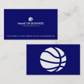 gewoon basketbal visitekaartje (Voorkant / Achterkant)
