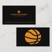 gewoon basketbal visitekaartje (Voorkant / Achterkant)