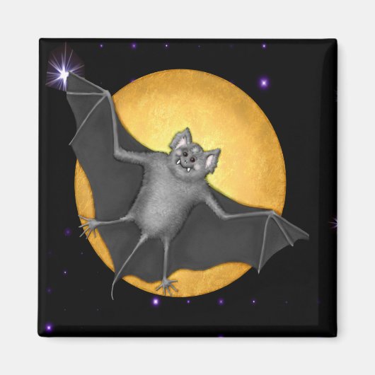 Gewoon Batty Harvest Moon Magneet (Voorkant)